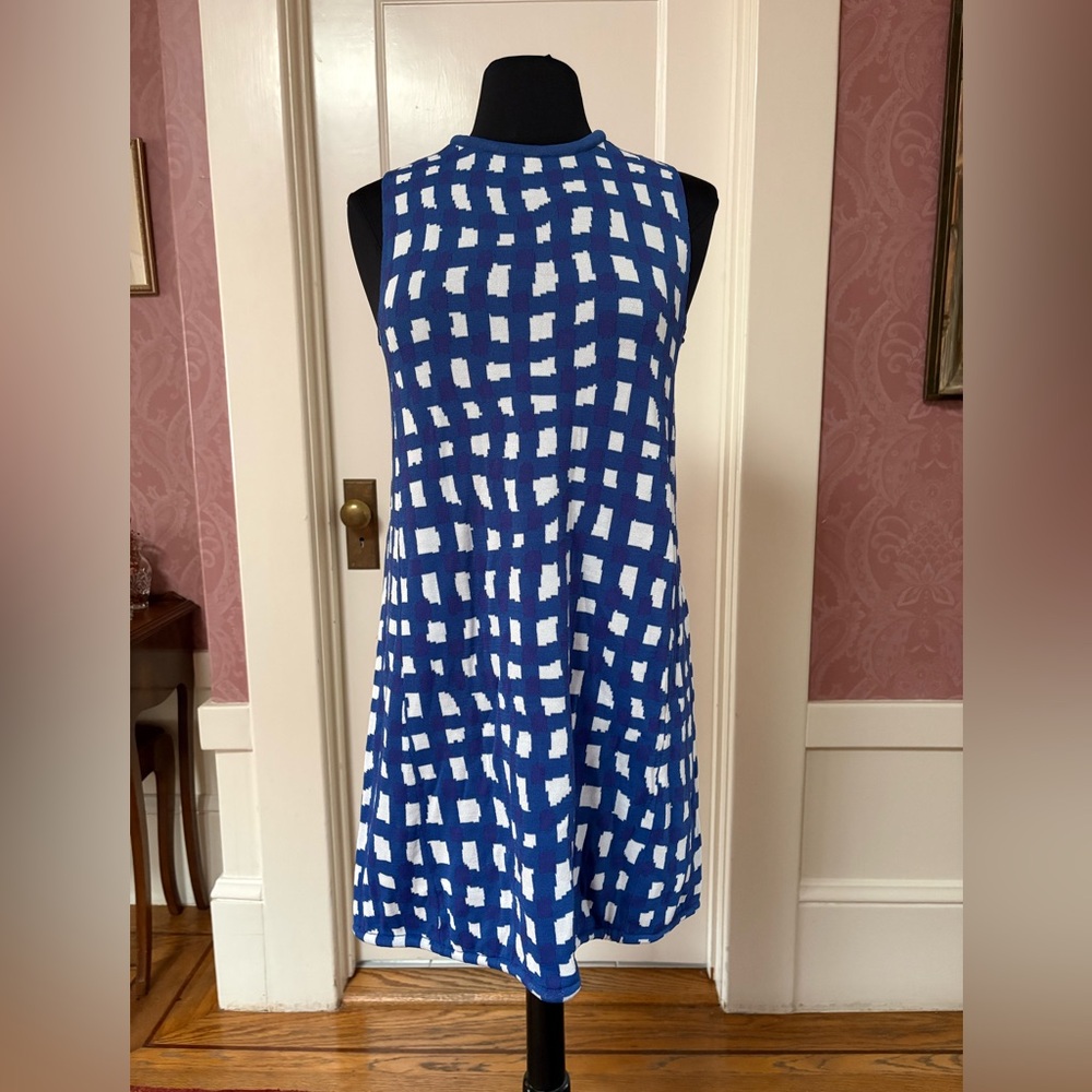 Simon Miller Blue and White Patterned Knit